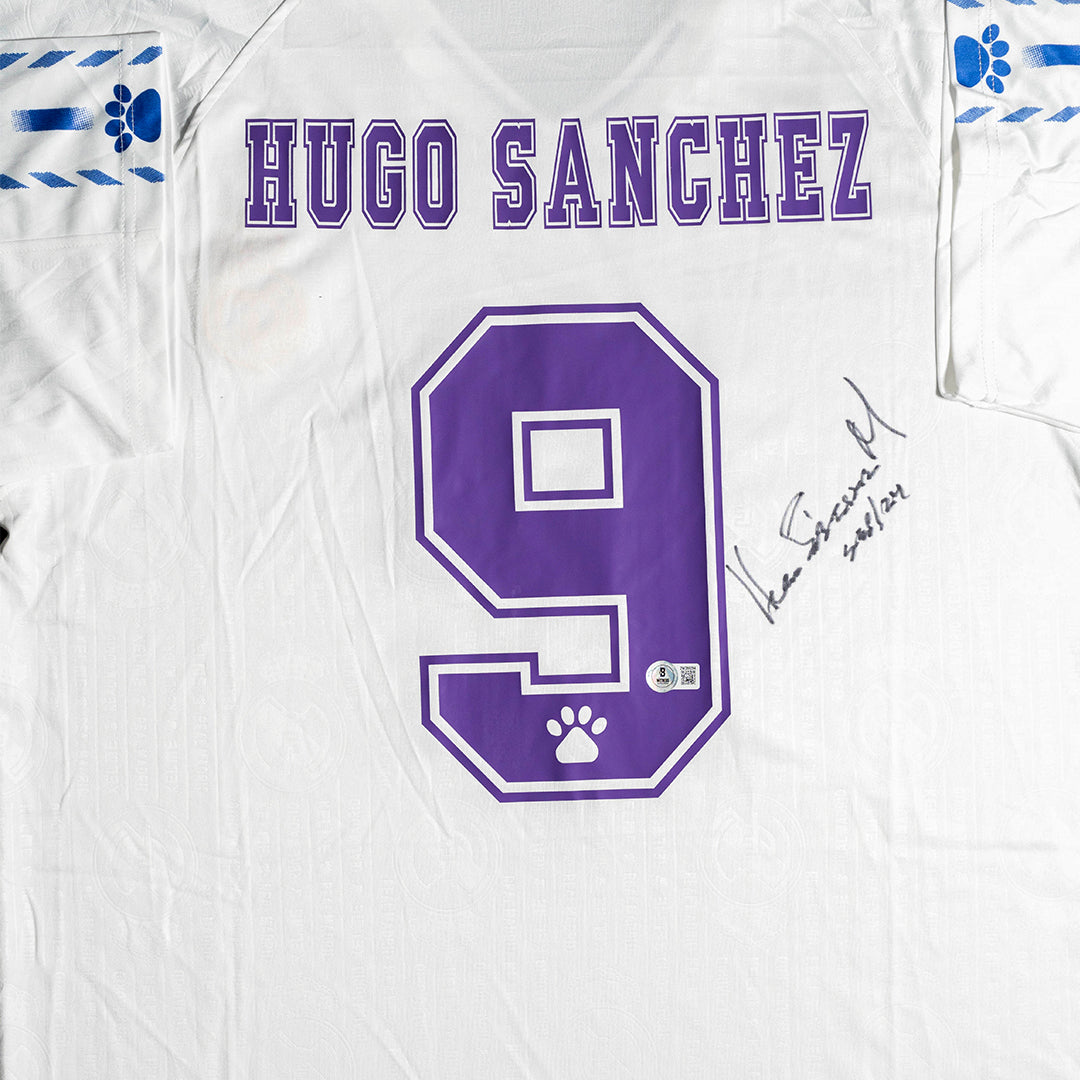 Jersey Firmado Hugo Sanchez - Real Madrid